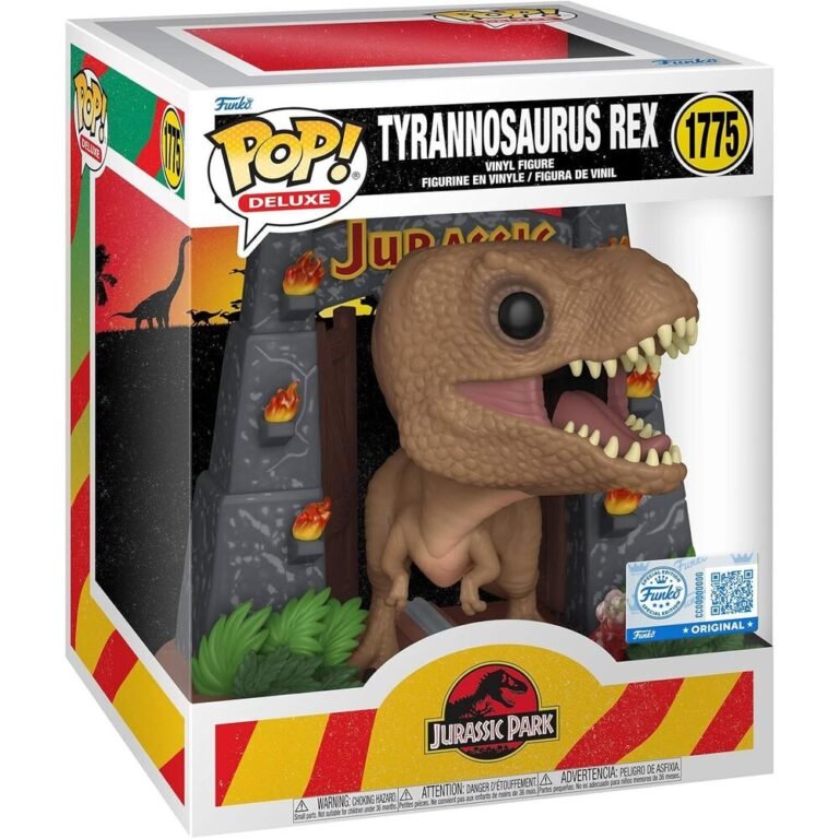 Funko POP Deluxe Jurassic Park - Tyrannosaurus Rex Exclusive In Box