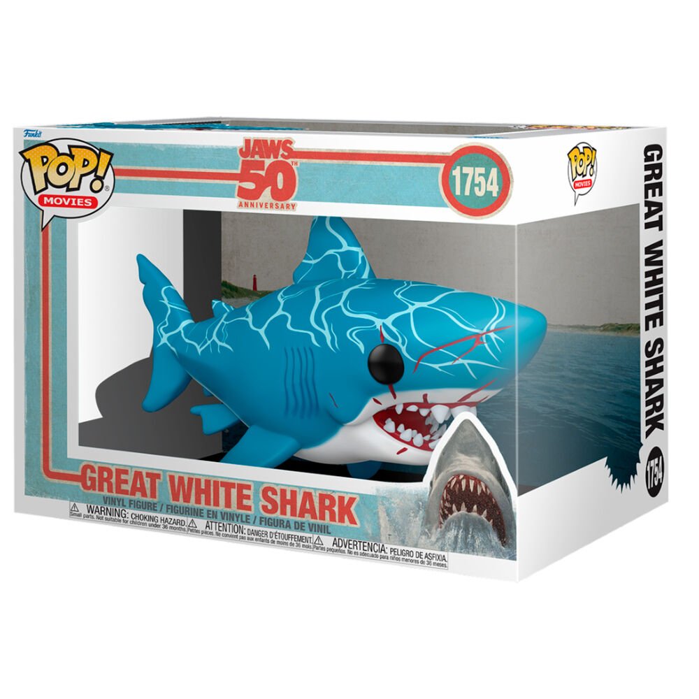 Funko-POP-Figure-Supersized-Jaws-Great-White-Shark-In-Box Funko POP! Supersized Jaws - Great White Shark In Box