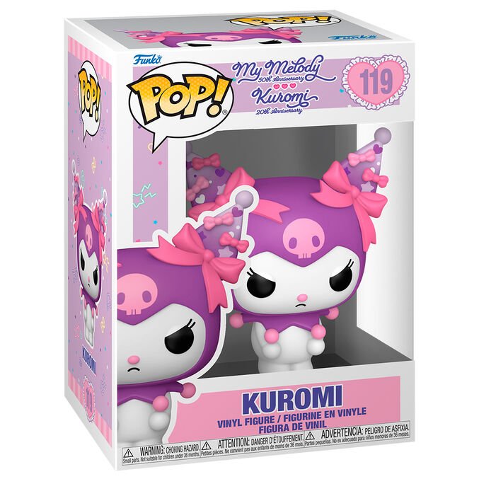 Funko Pop! Hello Kitty 20th Anniversary – Kuromi Grumpy In Box
