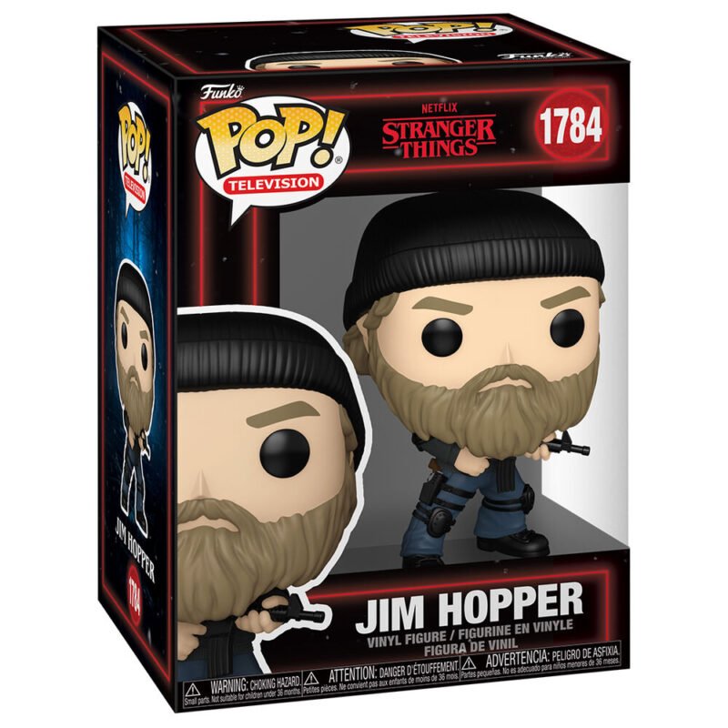 Funko Pop! Stranger Things – Jim Hopper In Box