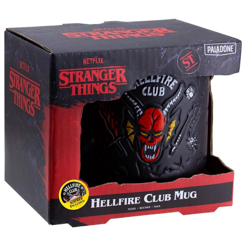 Stranger Things – Hellfire Club Mug 400 ml In Box