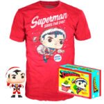 Φιγούρα Funko Pop! & Tee Set –  DC Comics Superman Exclusive Flocked Box Set