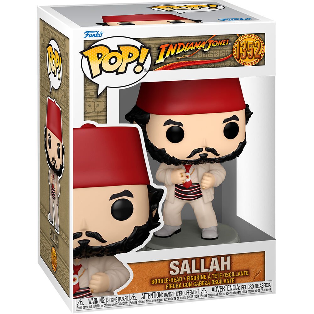 img_302856_ca0e25621b911e22c23051e80de297a5_1 Φιγούρα Funko Pop! Indiana Jones - Sallah #1352 - Image 1