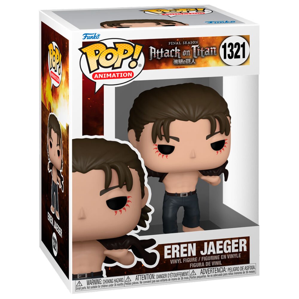 img_317061_3f1f1d5b5dcd35edb1bae3affba42b78_1 Φιγούρα Funko Pop! Attack on Titan - Eren Yeager #1321 - Image 1