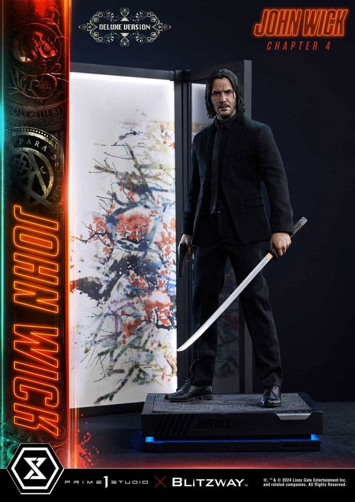 x_p1spmjwk-01dx Άγαλμα John Wick: Chapter 4 – John Wick Deluxe Version 54 cm - Image 1