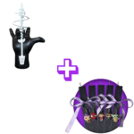 Σετ Λαμπάδα με Φιγούρα Toy Sapiens Heroic Hands Marvel - Spiderman (Inverse Costume Exclusive)