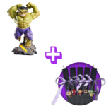 Σετ Λαμπάδα με Φιγούρα Marvel The Infinity Saga Hulk MiniCo 23cm