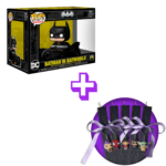 Σετ Λαμπάδα με Φιγούρα Funko Pop! Deluxe DC Comics - Batman in Batmobile #522