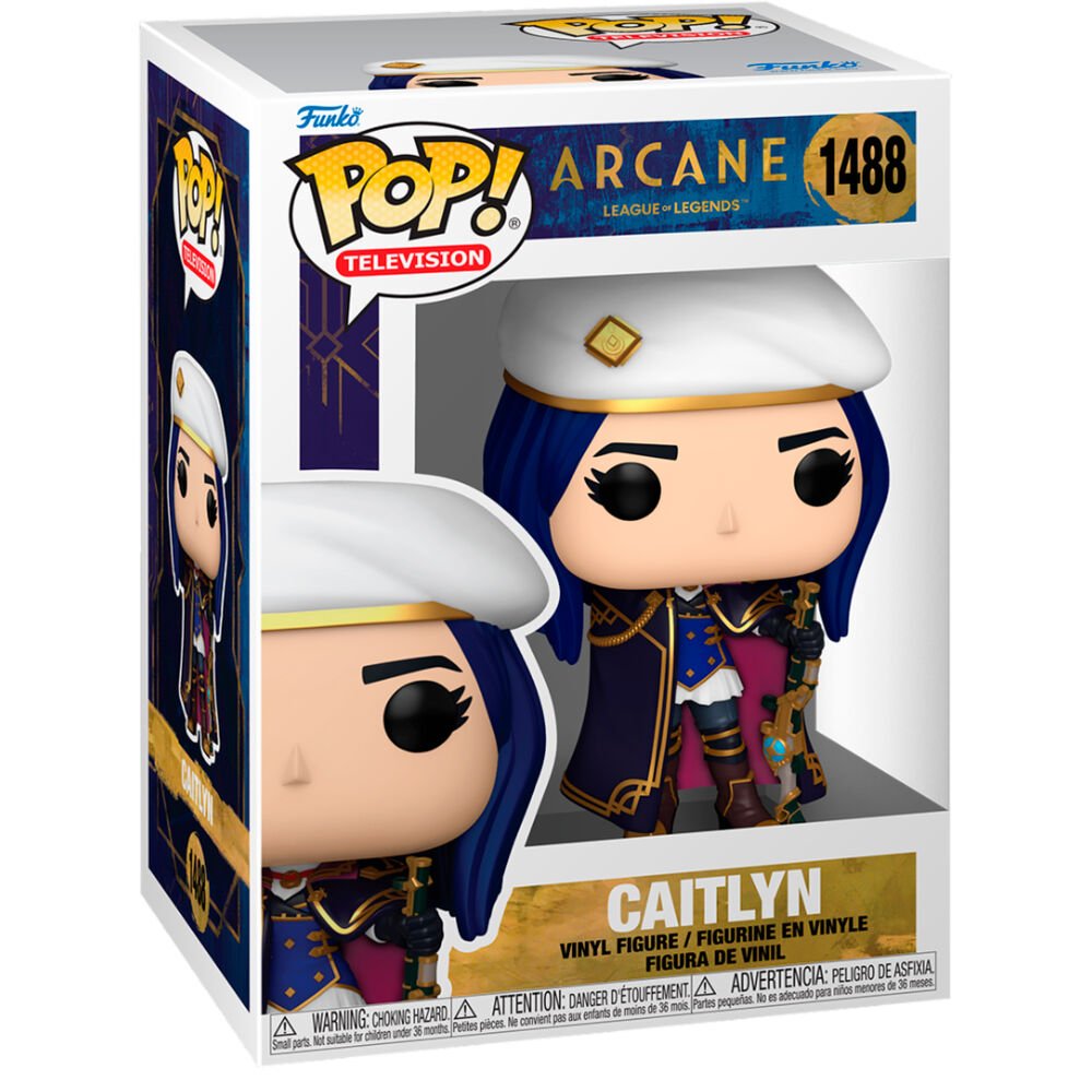 img_381218_f35a3513cd2e687cf5c30353bee7a0cb_1 Φιγούρα Funko Pop! Arcane – Caitlyn #1488 - Image 1