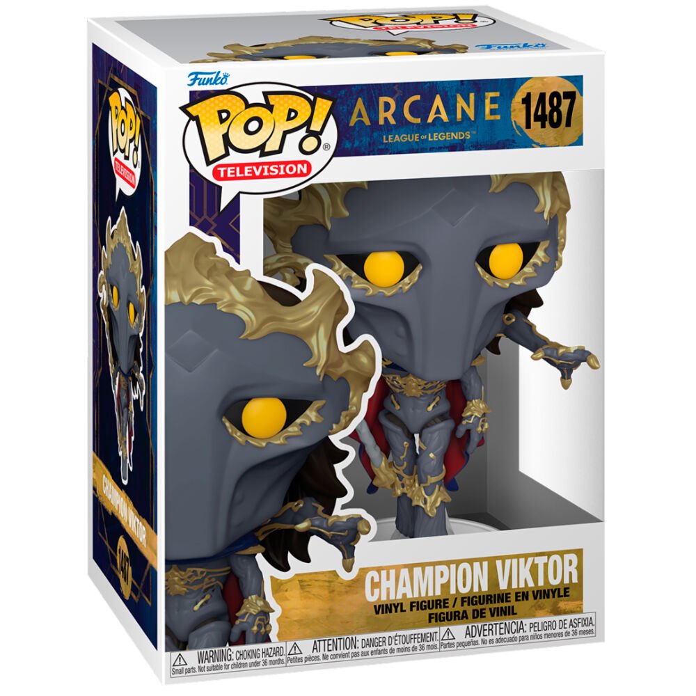 img_381220_098ea8eb6ad1511e9a6ad9ab51a2159a_1 Φιγούρα Funko Pop! Arcane – Champion Viktor #1487 - Image 1
