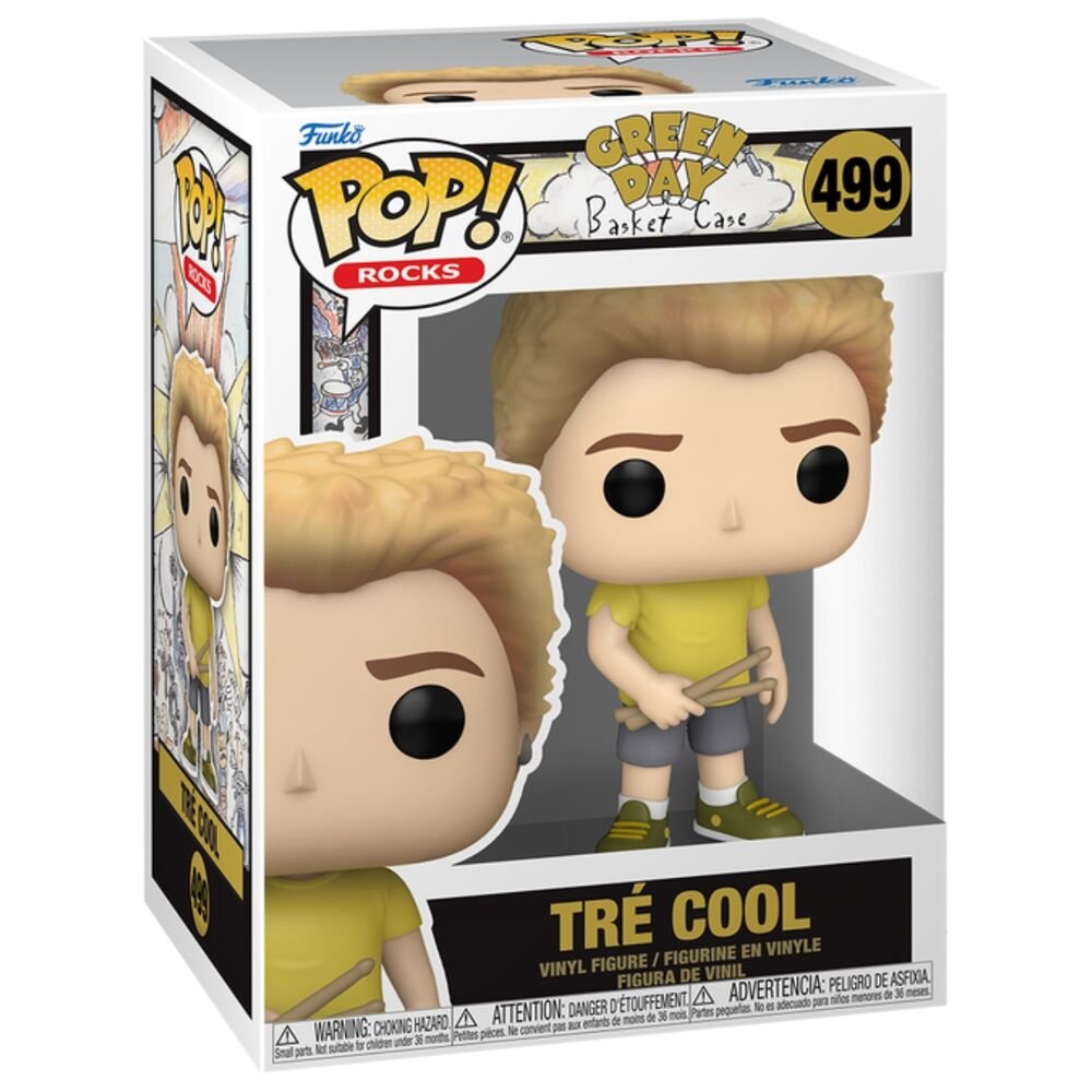 img_457142_729428a3fc55c25ef51bc469cb99f67e_1 Φιγούρα Funko Pop! Green Day – Tré Cool (Basket Case) #499 - Image 1