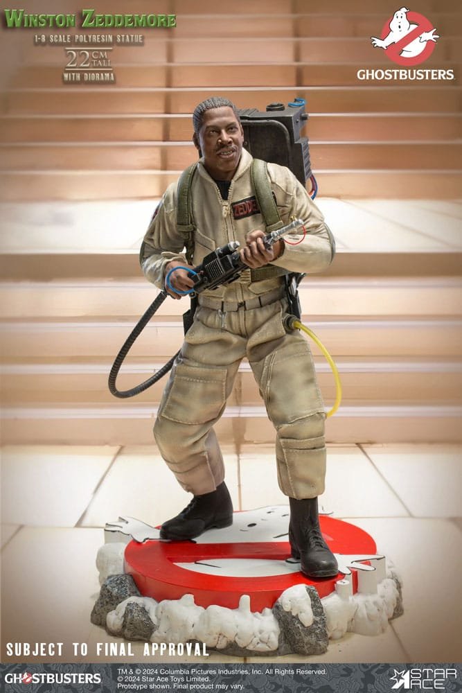 x_stasa8057 Άγαλμα Ghostbusters – Winston Zeddemore 22 cm - Image 1
