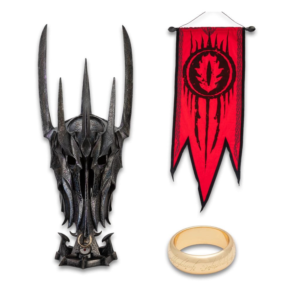 x_ucu3699 Replica The Lord of the Rings – War Helm of Sauron 1/1 76 cm - Image 1