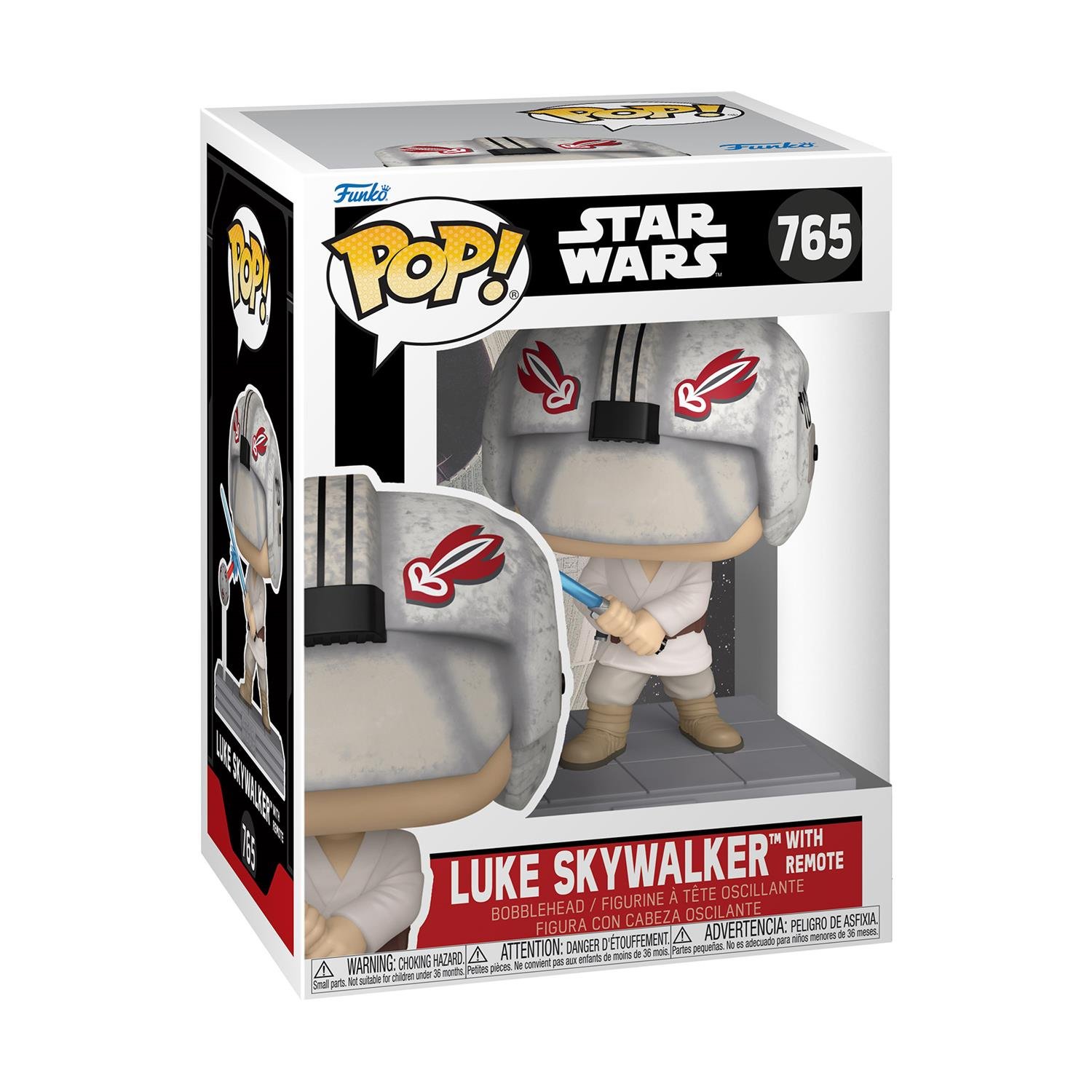 0185982 Φιγούρα Funko Pop! Star Wars – Luke Skywalker with Remote #765 - Image 1