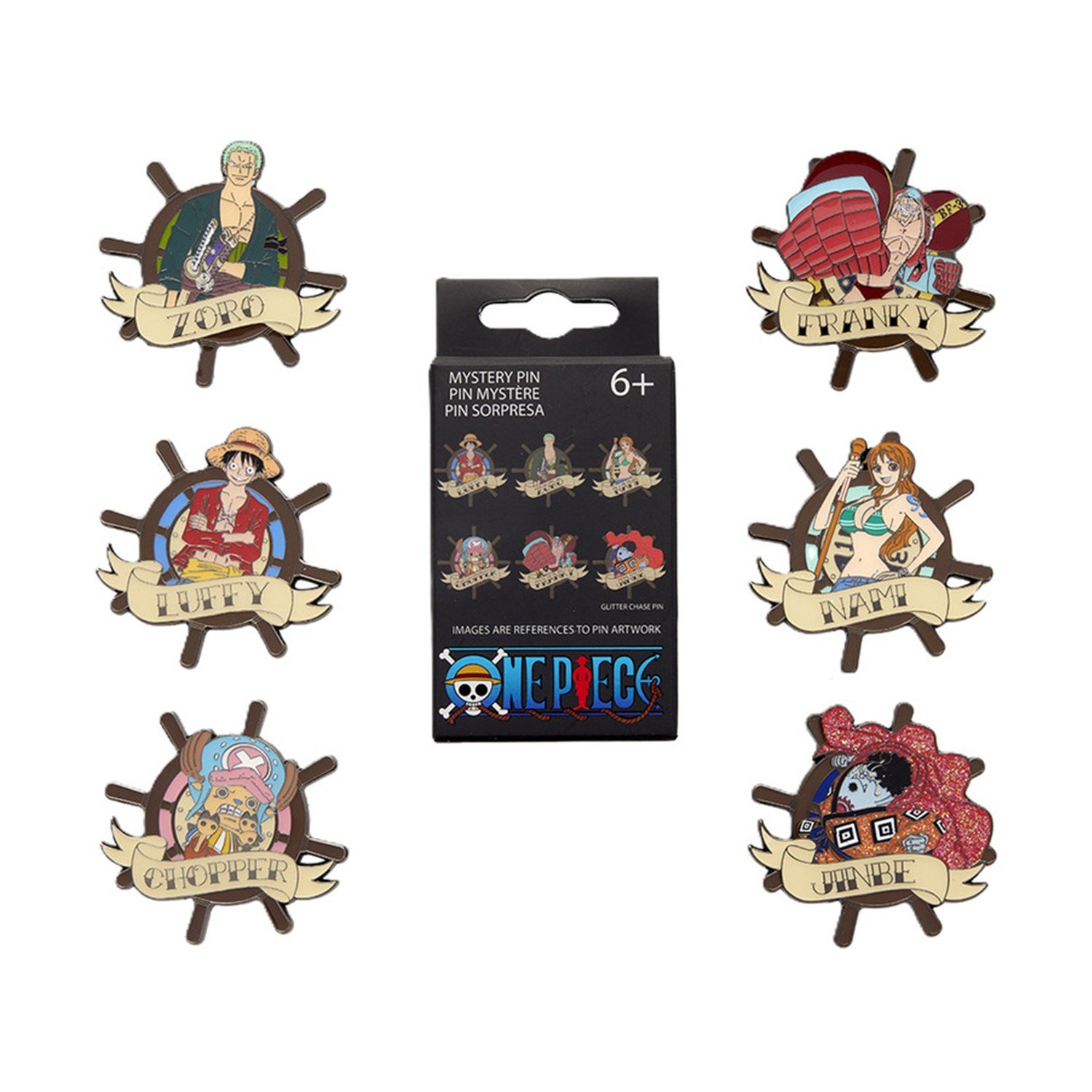 0209932 One Piece – Tattoo Style Mystery Pin (1 Τεμάχιο) - Image 1