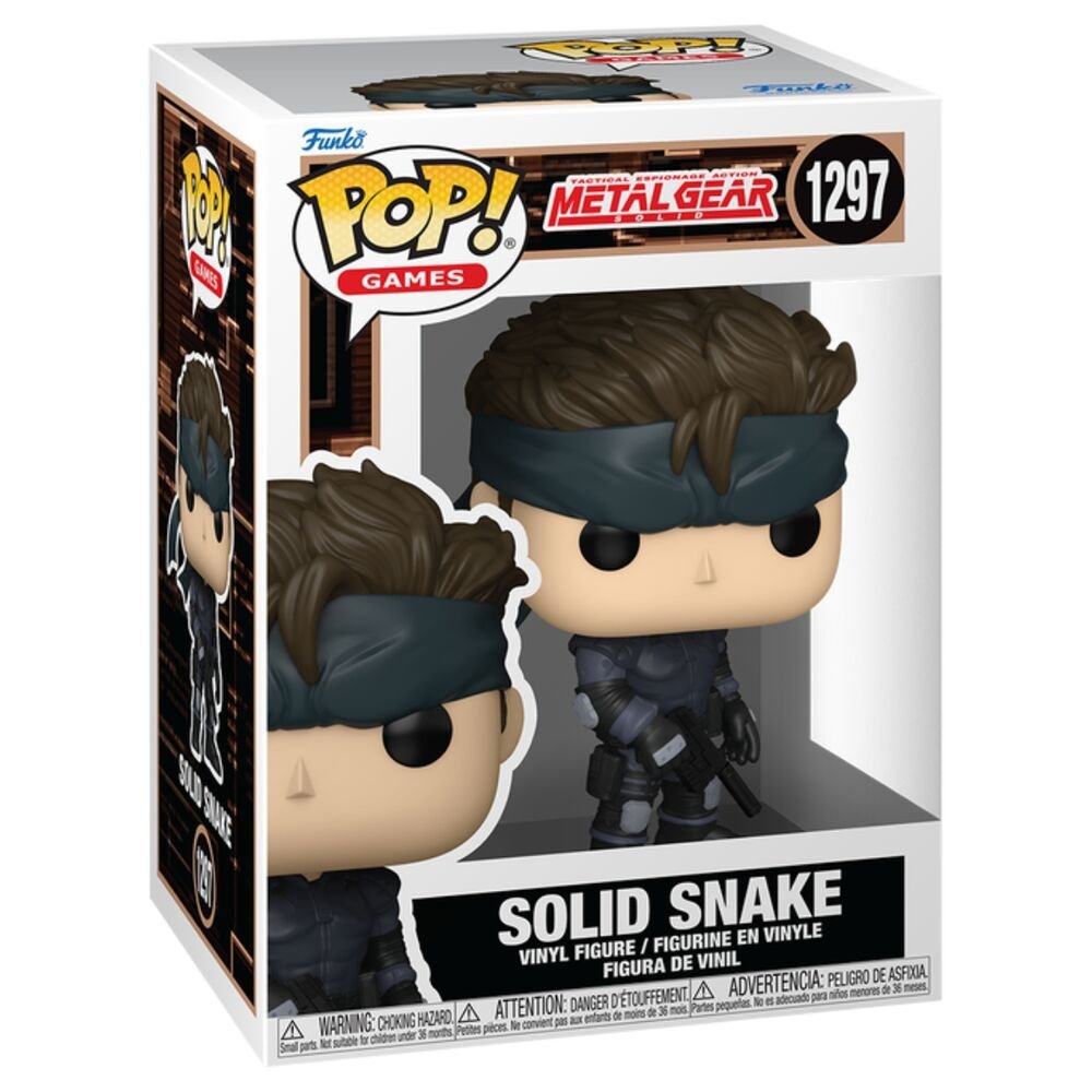 img_467467_4b8a945553030c3d694e5dc3395cfc7d_1 Φιγούρα Funko Pop! Metal Gear Solid – Solid Snake #1297 - Image 1