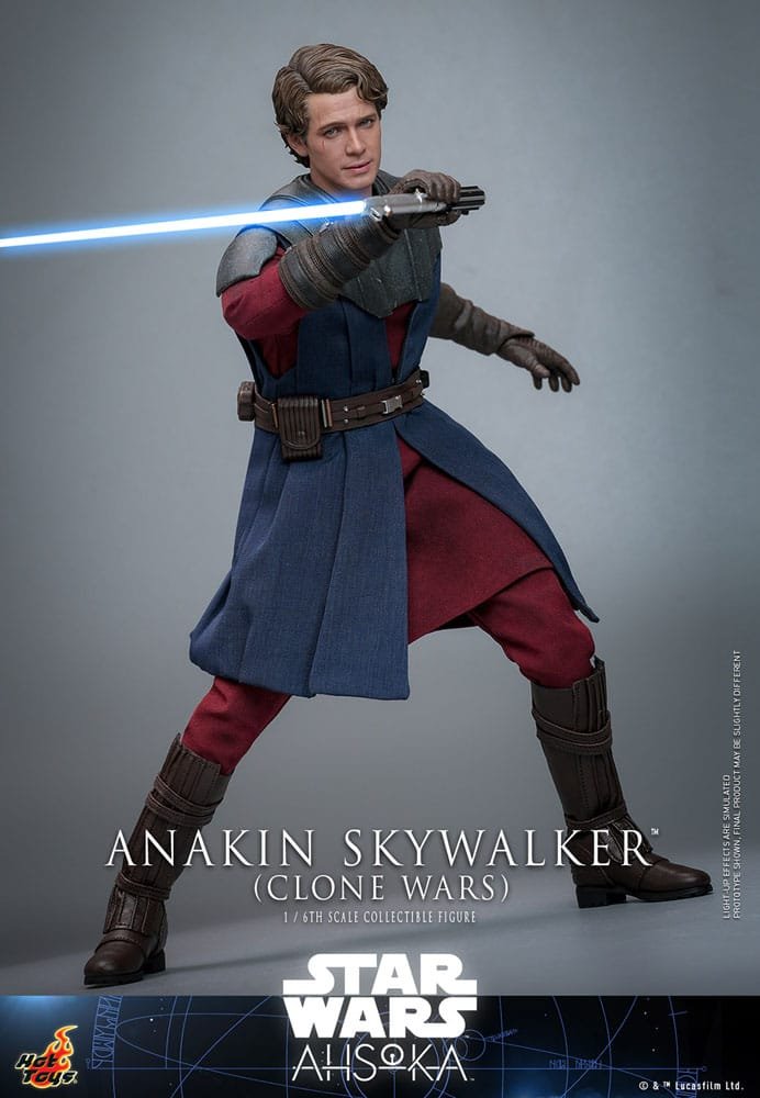 x_hot913285_q Φιγούρα Δράσης Hot Toys The Clone Wars – Anakin Skywalker 31 cm - Image 1