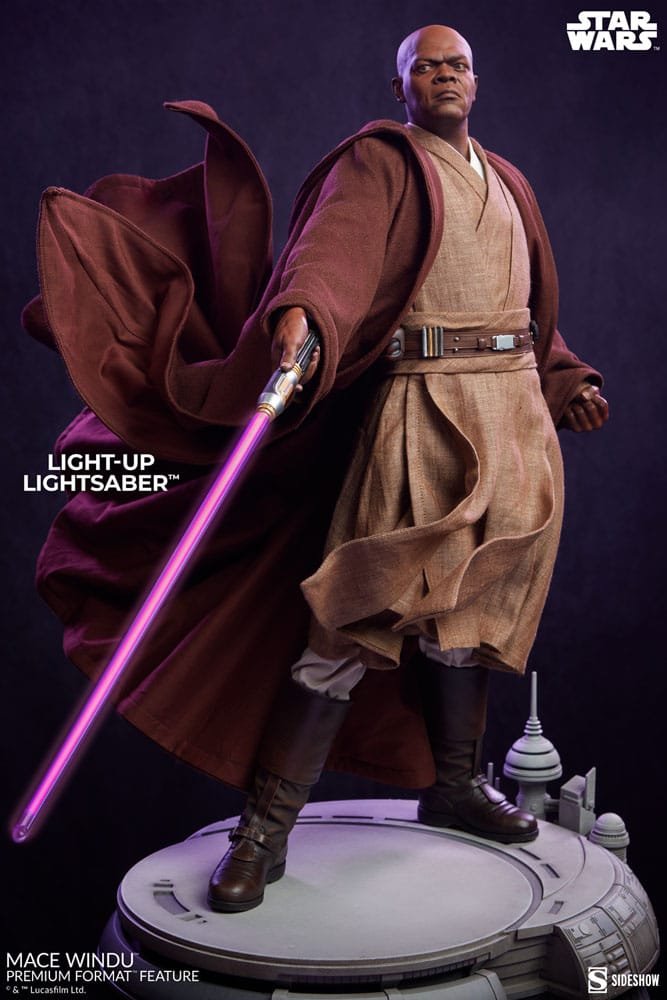 x_ss300872_d Άγαλμα Star Wars Episode III – Mace Windu 53 cm - Image 1