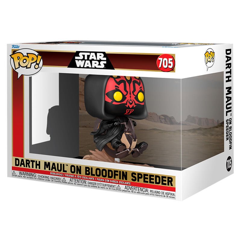 img_345494_769e24ac338ec6bd342bfd5ddf7b02d5_1 (1) Φιγούρα Funko Pop! Star Wars - Darth Maul on Bloodfin Speeder #705 - Image 1