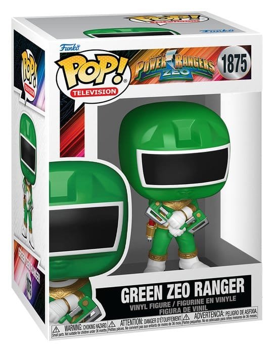 x_fk90424_a Φιγούρα Funko Pop! Power Rangers Zeo – Zeo Ranger Green #1875 - Image 1