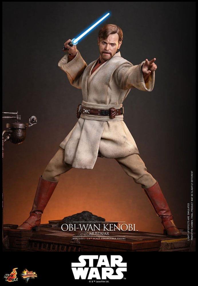 x_hot914982_b Φιγούρα Δράσης Hot Toys Star Wars: Episode III Revenge of the Sith – Obi-Wan Kenobi 31 cm - Image 1