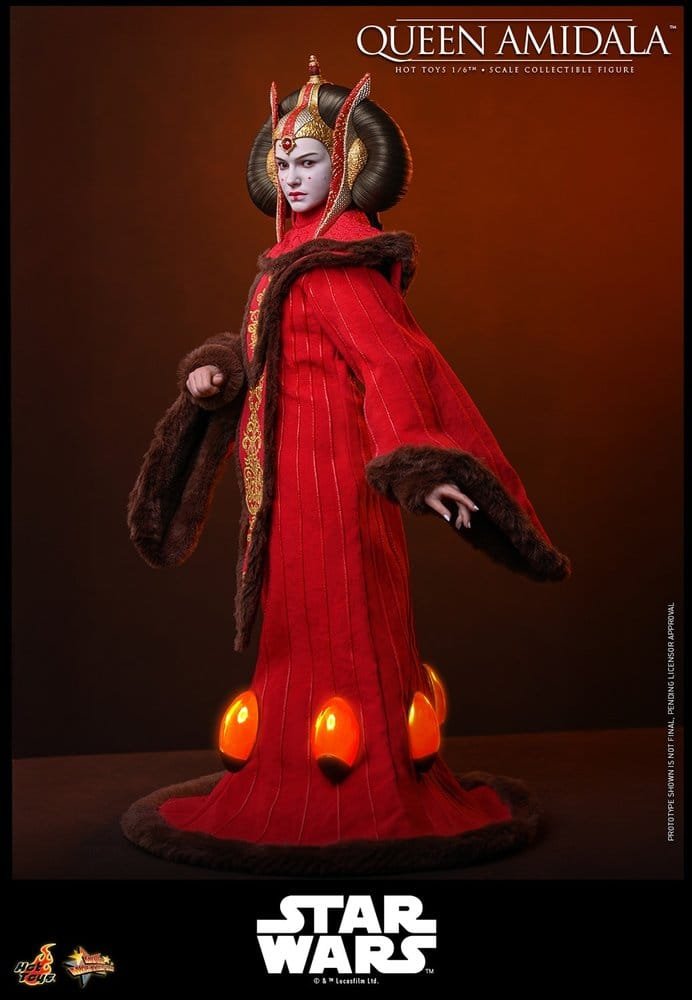 x_hot915687_b Φιγούρα Δράσης Hot Toys Star Wars - Queen Amidala 28 cm - Image 1